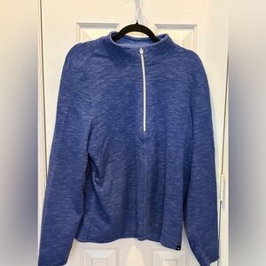 Tommy Bahama Blue Half-Zip Sweatshirt